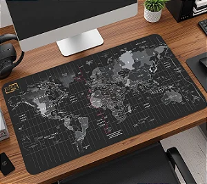 Mousepad Mapa-Múndi - Cód MP-MAPS1