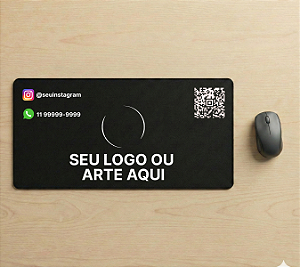Mousepad Personalizado Com a Sua Marca 75x35cm