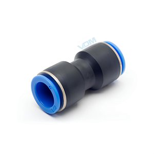 Conexão Emenda União Reta Pneumática PU 08mm