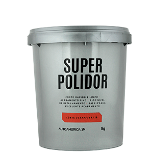 Massa de Polir Super Polidor Autoamerica 1kg