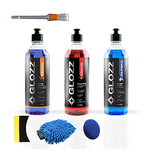 KIT LIMPEZA GLOZZ AUTO