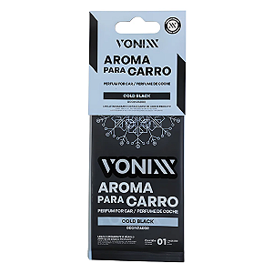 Aromatizador De Carro Vonixx Cold Black