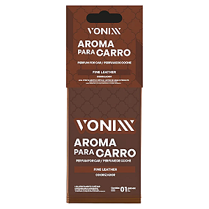 Aromatizador De Carro Vonixx Fine Leather