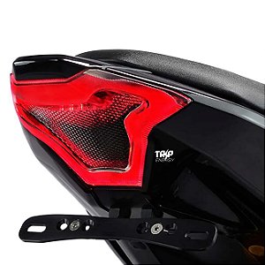 Lanterna Traseira Yamaha MT03 R3 Personalizada Luz de Freio e Lanterna Com Led E Setas Integradas Sequenciais 2016 à 2024