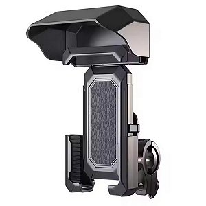 Suporte de Celular Para Moto Com Proteção Solar Quebra Sol Universal