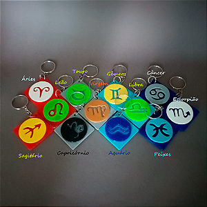 Chaveiro Signo do Zodíaco