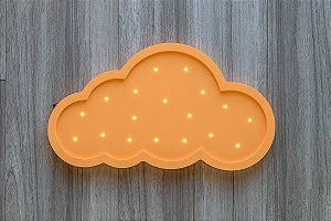 Nuvem Luminosa em MDF com LED