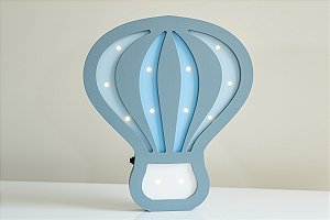 Balão Luminoso em MDF com LED