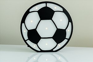 Bola Luminosa com nome em MDF com LED