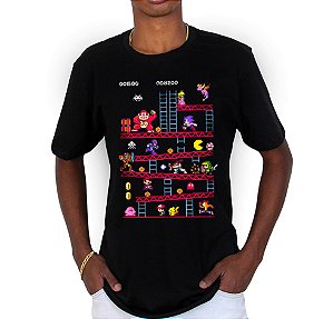 Blusa Camiseta Manga Longa 10 Five Nights at Freddy's Jogo