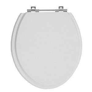 Tampa de Vaso Convencional Oval Cinza Claro Tampa Vaso Deca-incepa-celite-roca