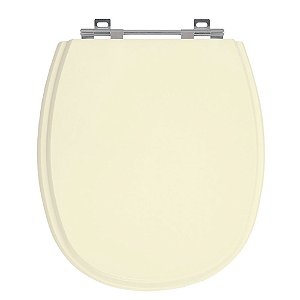 Tampa de Vaso Aspen Creme Tampa para Vaso Deca de Madeira Laqueada
