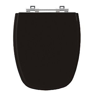 Tampa de Vaso Monte Carlo Preto Tampa para Vaso Deca de Madeira Laqueada