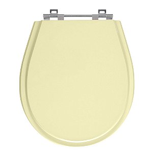 Tampa de Vaso Avalon Bone (Bege Claro) Tampa para Vaso Ideal de Madeira Laqueada