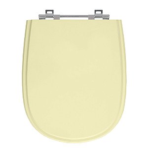 Tampa de Vaso Paris Bone (Bege Claro) Tampa para Vaso Ideal de Madeira Laqueada