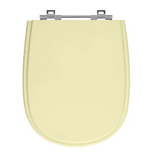 Tampa de Vaso Ezedra Bone (Bege Claro) Tampa para Vaso Ideal de Madeira Laqueada