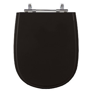Tampa de Vaso Paris Premium Ebony (Preto) Tampa para Vaso Ideal de Madeira Laqueada