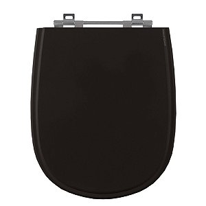 Tampa de Vaso Ezedra Premium Ebony (Preto) Tampa para Vaso Ideal de Madeira Laqueada