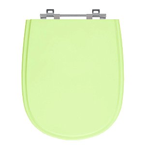 Tampa de Vaso Ezedra Verde Claro Tampa para Vaso Ideal de Madeira Laqueada