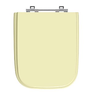 Tampa de Vaso Tivoli Bone (Bege Claro) Tampa para Vaso Ideal de Madeira Laqueada