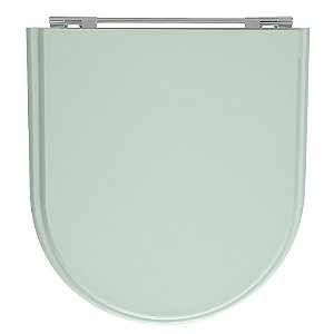 Tampa de Vaso Calypso Verde Agua Tampa para Vaso Incepa de Madeira Laqueada