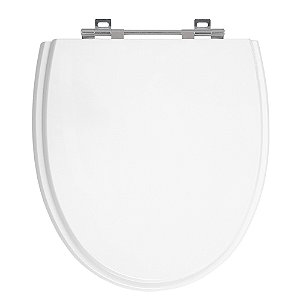Tampa de Vaso Eros Branco Tampa para Vaso Incepa de Madeira Laqueada