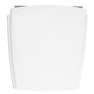 Tampa de Vaso Nuage Branco Tampa para Vaso Incepa de Madeira Laqueada