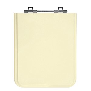 Tampa de Vaso Square Bone (Bege Claro) Tampa para Vaso Incepa de Madeira Laqueada