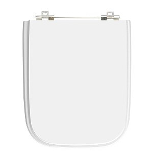 Tampa de Vaso Suite Branco Tampa para Vaso Incepa de Madeira Laqueada
