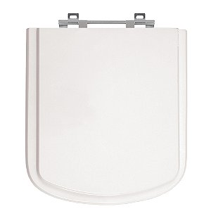 Tampa de Vaso Debba Branco Tampa para Vaso Roca de Madeira Laqueado