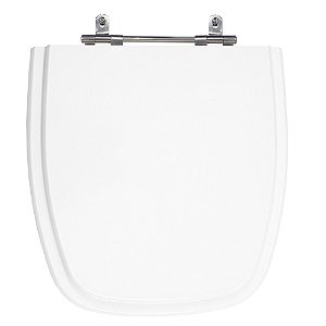 Assento Laqueado Versato/fit Branco Tampa para Vaso Celite em Mdf