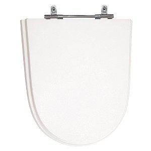 Assento Laqueado Century Branco Tampa para Vaso Deca em Mdf
