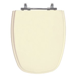 Assento Laqueado Monte Carlo Creme (Bege Claro) Tampa para Vaso Deca em Mdf