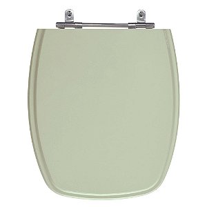 Assento Laqueado Primula Verde Claro Tampa para Vaso Fiori em Mdf