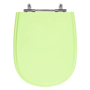 Assento Laqueado Paris Verde Claro Tampa para Vaso Ideal Standard em Mdf