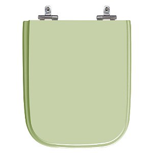 Assento Laqueado Tivoli Verde Claro Tampa para Vaso Ideal Standard em Mdf