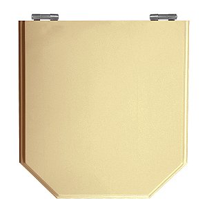 Assento Laqueado Atrium Rosa Coral Tampa para Vaso Incepa em Mdf