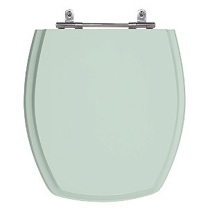 Assento Laqueado Bali Verde Agua Tampa para Vaso Incepa em Mdf