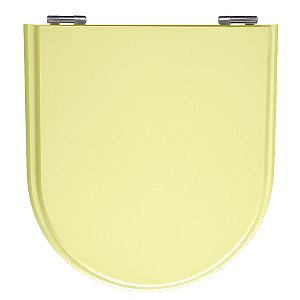 Assento Laqueado Calypso Bone (Bege) Tampa para Vaso Incepa em Mdf