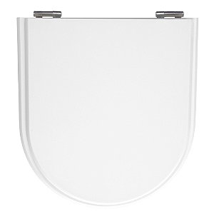 Assento Laqueado Calypso Branco Tampa para Vaso Incepa em Mdf