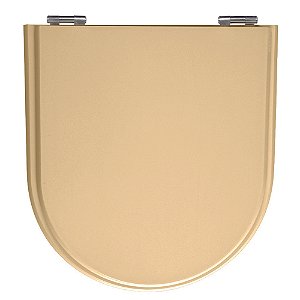 Assento Laqueado Calypso Coral (Rosa) Tampa para Vaso Incepa em Mdf