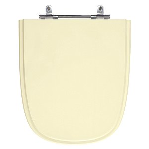 Assento Laqueado Ibiza Bone (Bege) Tampa para Vaso Incepa em Mdf