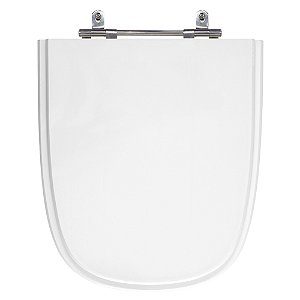 Assento Laqueado Ibiza Branco Tampa para Vaso Incepa em Mdf