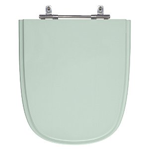 Assento Laqueado Ibiza Verde Agua Tampa para Vaso Incepa em Mdf