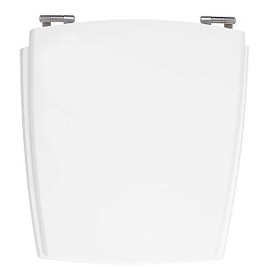 Assento Laqueado Nuage Branco Tampa para Vaso Incepa em Mdf