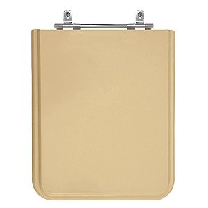 Assento Laqueado Square Coral (Rosa) Tampa para Vaso Incepa em Mdf