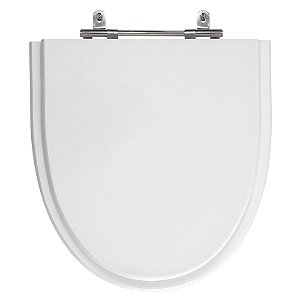 Assento Laqueado Studio Branco Tampa para Vaso Incepa em Mdf