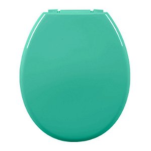 Assento Almofadado Oval Astra Verde Spr Tampa para Vaso Universal