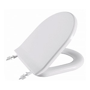 Assento Almofadado Calypso Branco Tampa para Bacia Incepa