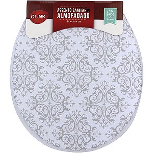Assento Almofadado Decorado Arabesco